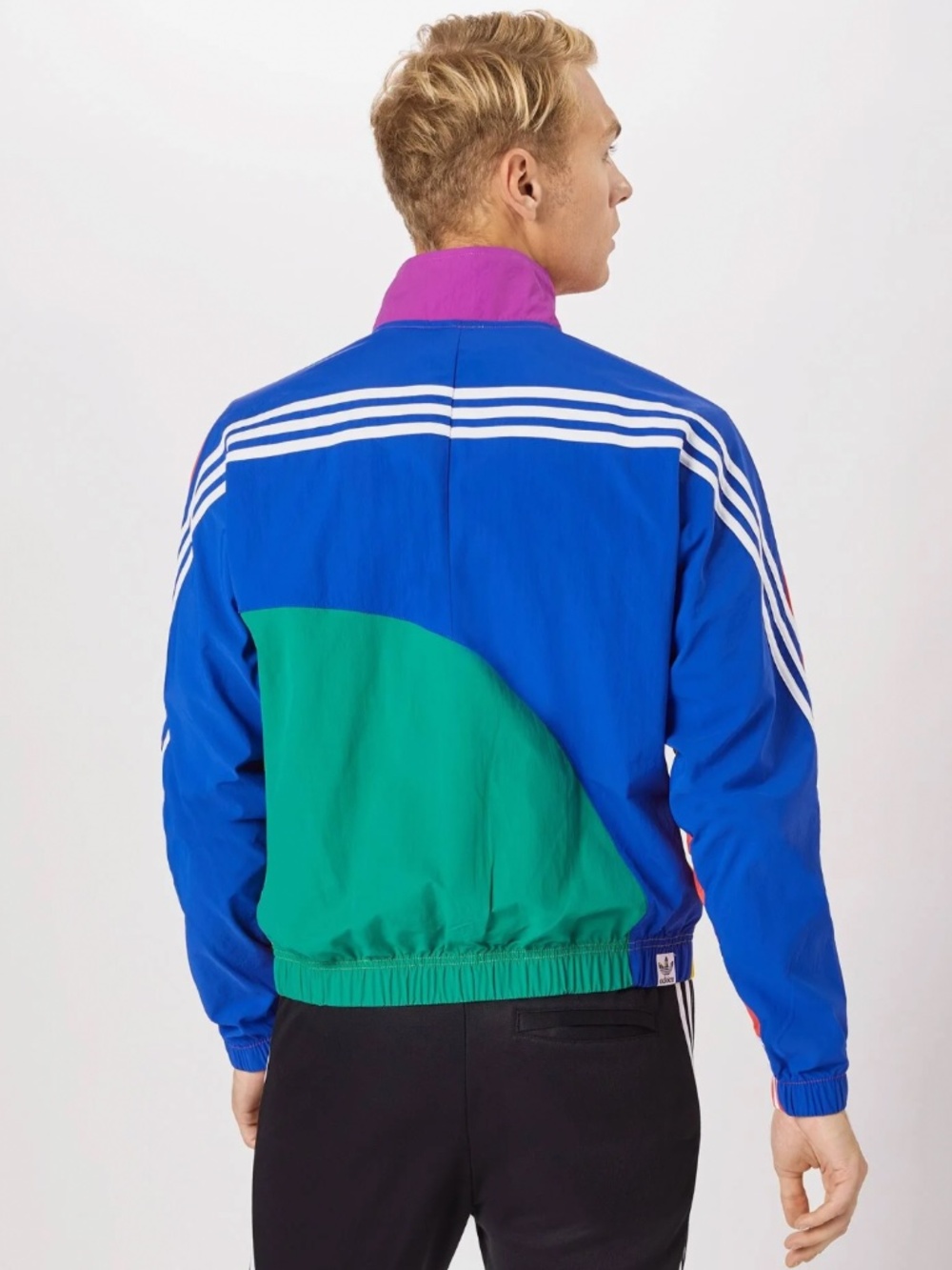 Adidas LIMITED EDITION Pride Rainbow Windbreaker Jacket Sz M - Picture 2 of 9